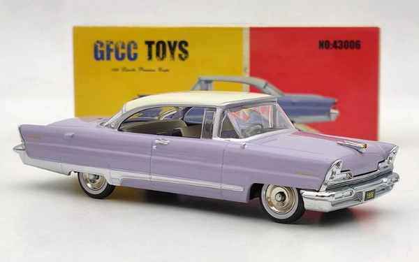 lincoln premier coupe 1956 - violet GFCC43006B Модель 1:43