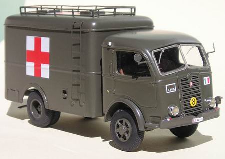 fiat 639 4x4 ambulanza esercito italiano kit GILK114AM Модель 1:43