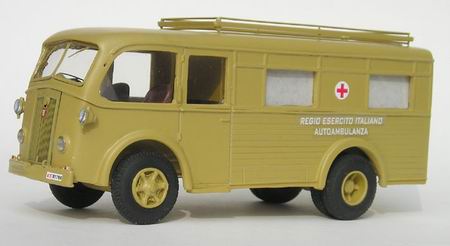 fiat 626 ambulanza furgonata regio esercito kit GILK122 Модель 1:43