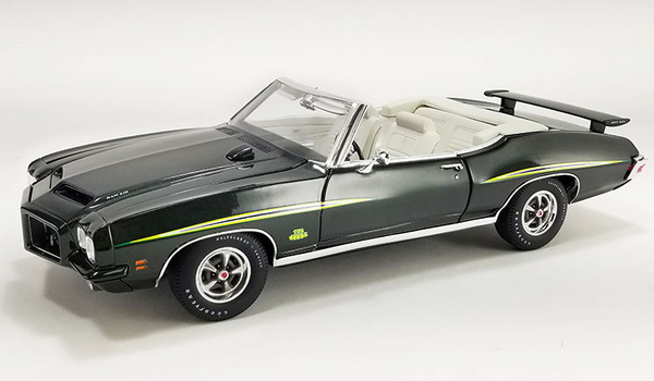 Pontiac GTO «Judge» Convertible - 1971 - Laurentian Green (L.E.252pcs) A1801223 Модель 1:18