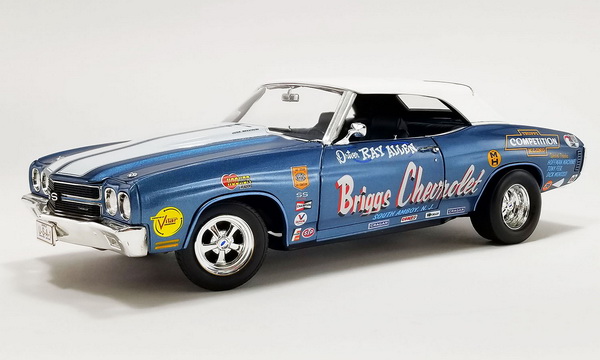 Chevrolet Chevelle Convertible - Briggs Drag Car (Ray Allen) (L.E.774pcs) A1805522 Модель 1:18