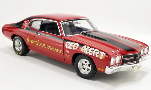 Модель 1:18 Chevrolet Chevelle LS6 - 1970 - Red Alert