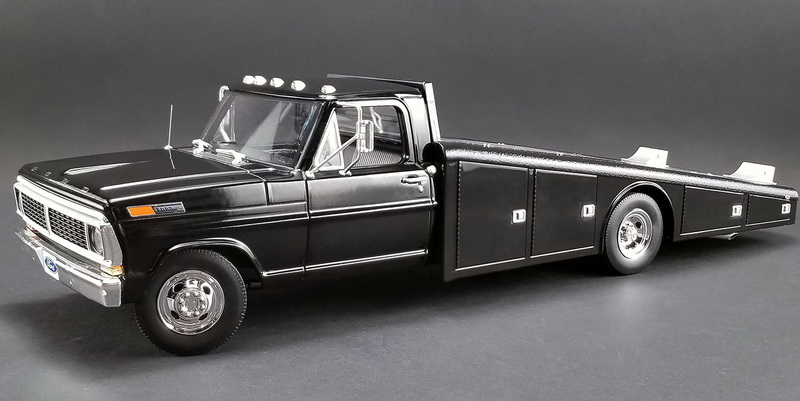 ford f-350 ramp truck - black (l.e.1148pcs) A1801400 Модель 1:18