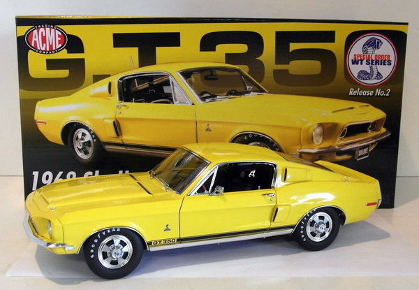 shelby gt350 - special color wt 6066 A1801806 Модель 1:18