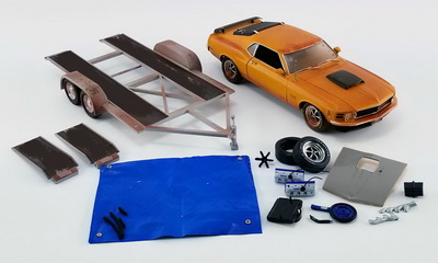 Модель 1:18 Porkchop's 1970 Ford Mustang Boss 429 - Barn Find Boss