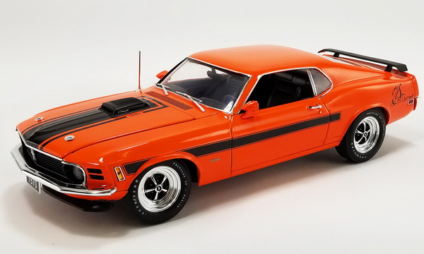 ford mustang mach 1 sidewinder special - calypso coral (l.e.500pcs) A1801861 Модель 1:18