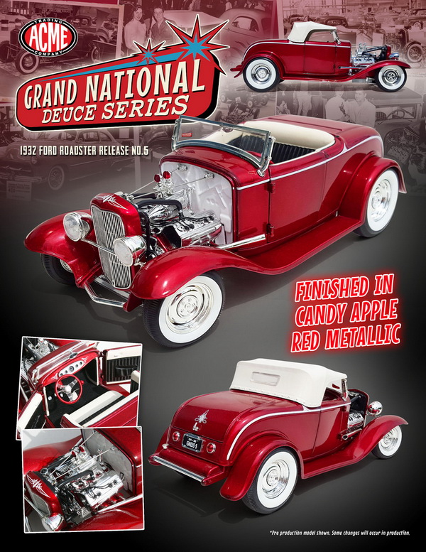 ford roadster release №5 A1805010 Модель 1:18