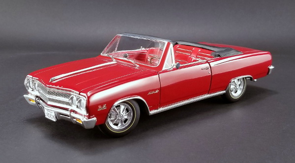 chevrolet chevelle z16 convertible removeable top - red A1805306 Модель 1:18