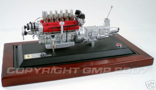ferrari 250 testa rossa replica engine G-0604102 Модель 1:6