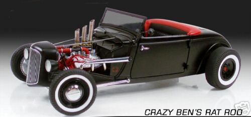 Модель 1:18 Crazy Ben~s Rat Rod
