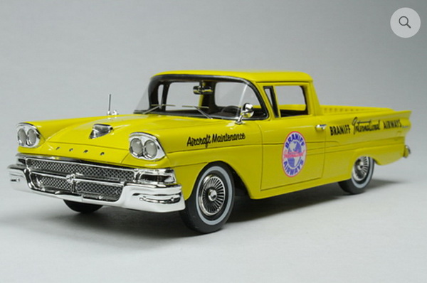Модель 1:43 Ford Ranchero «Braniff International» - yellow