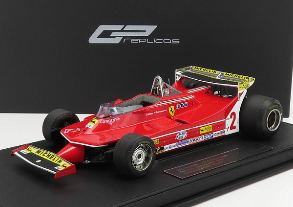 Ferrari 312 T5 №2 5th MONACO GP (GILLES VILLENEUVE)