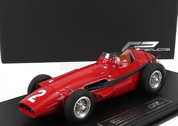 MASERATI F1 250f №2 Winner French GP Juan Manuel Fangio 1957 World Champion - Con Vetrina - With Showcase, Red GP082B Модель 1:18