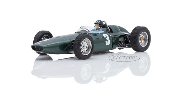BRM F1 P57 Brm Team N 3 Winner South Africa World Champion (with Pilot Figure) 1962 Graham Hill - Con Vetrina - With Showcase