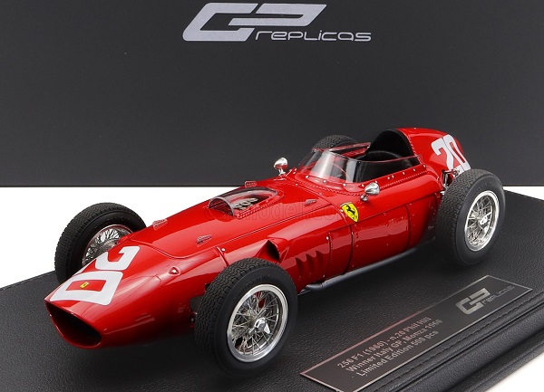FERRARI F1 246 Scuderia Ferrari N20 Winner Monza GP Italy (1960) Phil Hill, Red GP135A Модель 1:18