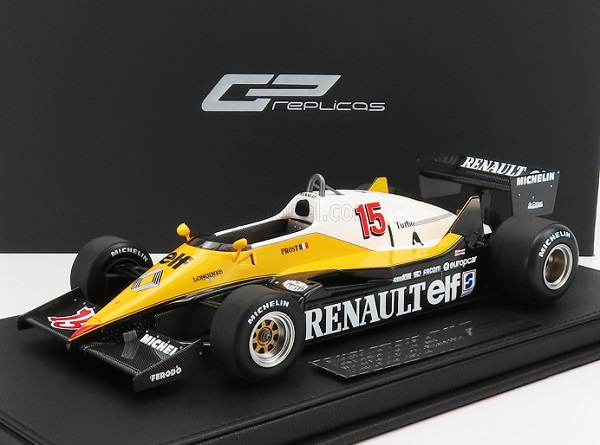 Модель 1:18 Renault F1 RE40 №15 WINNER FRENCH GP PAUL RICHARD (POLE AND FASTEST LAP) 1983 ALAIN PROST