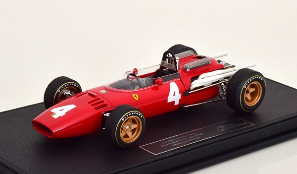 Модель 1:18 Ferrari 312 №4 2nd GP Monza Italien (Mike Parkes) (L.E.500pcs)