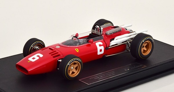 Ferrari 312 №6 Winner GP Monza Italien (Scarfiotti) (L.E.500pcs) GP153C Модель 1:18