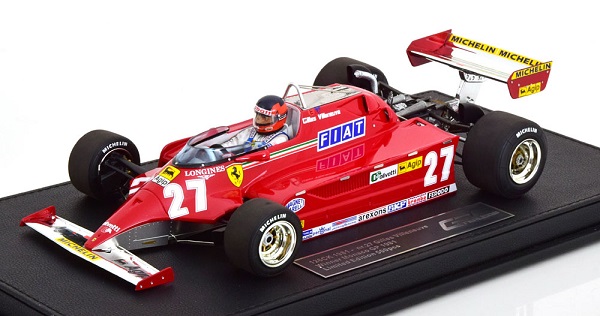 Модель 1:18 FERRARI 126 CK Winner GP Monaco, Villeneuve (1981)