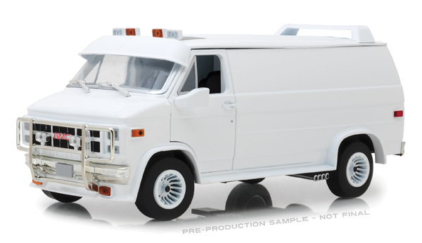 gmc vandura custom (фургон) 1983 white GL13522 Модель 1:18