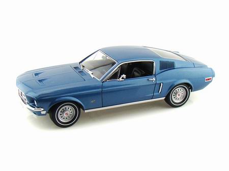ford mustang gt 2+2 fastback - acapulco blue GL12820 Модель 1:18