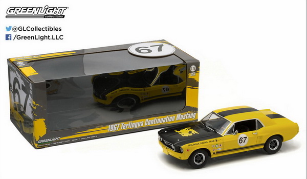 ford mustang terlingua continuation №67 jerry titus/ken miles GL12934 Модель 1:18