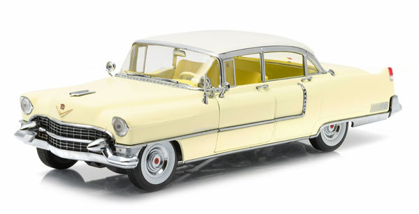 Модель 1:18 Cadillac Fleetwood Series 60 - yellow/white