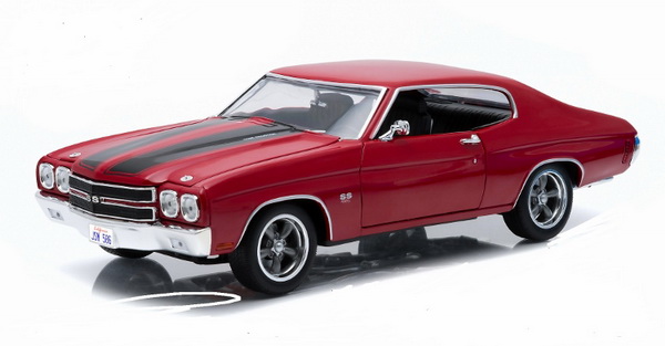 Модель 1:18 Chevrolet Chevelle SS «Fast & Furious» (из к/ф «Форсаж IV») - red/black