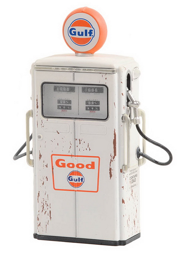 бензоколонка tokheim 350 twin gas pump "gulf oil" 1954 GL14130C Модель 1:18