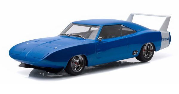 Модель 1:18 Dodge Charger Daytona Custom 1969 Blue with White
