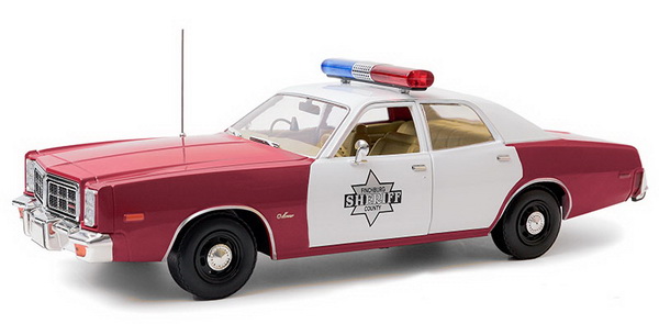 DODGE Monaco "Finchburg County Sheriff" 1977 Red GL19097 Модель 1:18