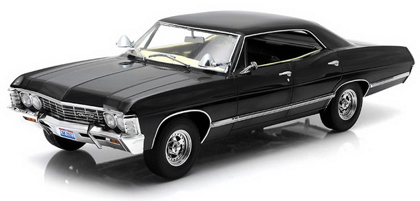 Chevrolet Impala Sport Sedan 1967 (из телесериала "Supernatural") GL19119 Модель 1:18