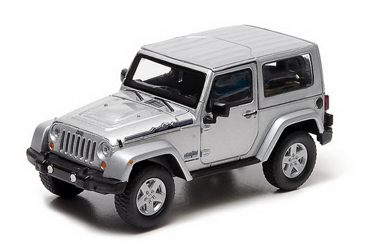 jeep wrangler 4х4 polar limited edition (hard top) - billet silver met GL86056 Модель 1:43