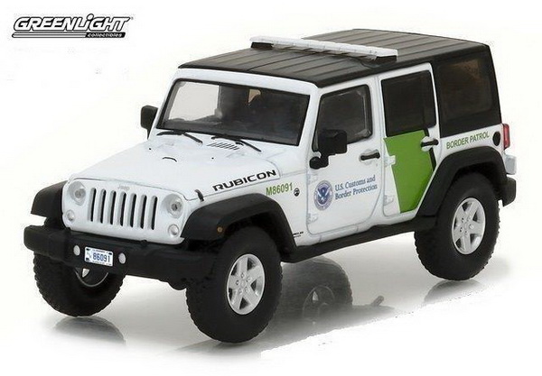 jeep wrangler 4x4 unlimited "u.s.customs and border protection" (Таможня США и пограничная охрана) GL86091 Модель 1:43