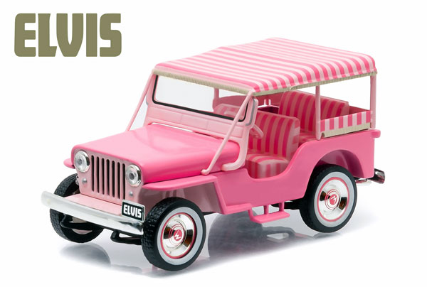 Модель 1:43 Jeep Surrey CJ3B Elvis Presley «Pink Jeep»