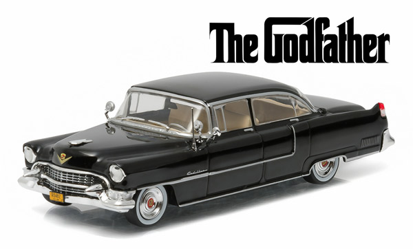 cadillac fleetwood series 60 special 1955 black (из к/ф "Крёстный отец") GL86492 Модель 1 43