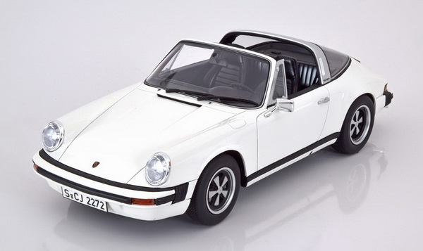 Модель 1:18 Porsche 911 2.7 targa - white