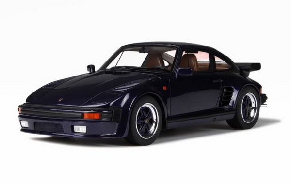 Модель 1:18 Porsche 911 (930) turbo Flatnose - dark blue