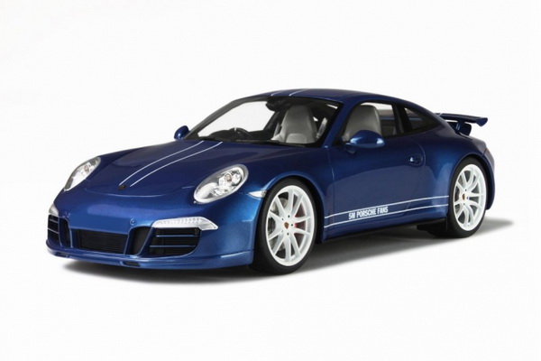 Модель 1:18 Porsche 911 (991) Carrera 4S 5 Millionen Likes on Facebook 2013
