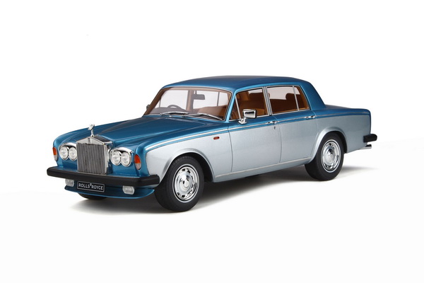 Модель 1:18 Rolls-Royce Silver Shadow II (RDH) - blue met/silver