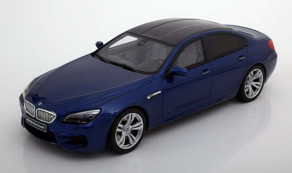 Модель 1:18 BMW M6 Gran Coupe - met.blue