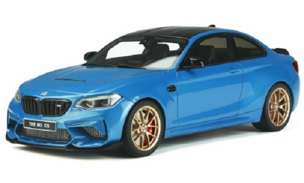 BMW M2 (F22) CS, metallic-blau GT353 Модель 1:18