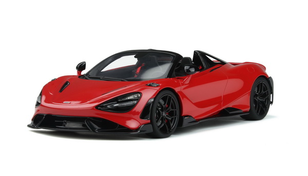 Модель 1:18 McLaren 765 LT Spider - 2021 - Vermillon red