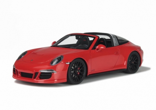 Модель 1:18 Porsche 991 targa GTS - red (L.E.991pcs)