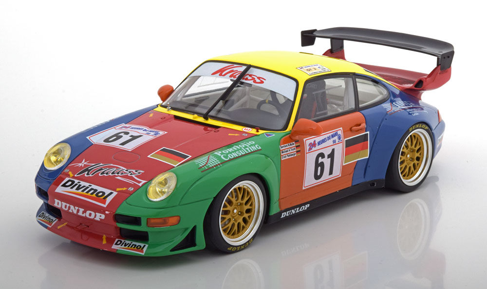 Модель 1:18 Porsche 911 (993) GT2 №61 24h Le Mans (Bernhard M.Müller - Michael A.Trunk - Erich Palmberger)