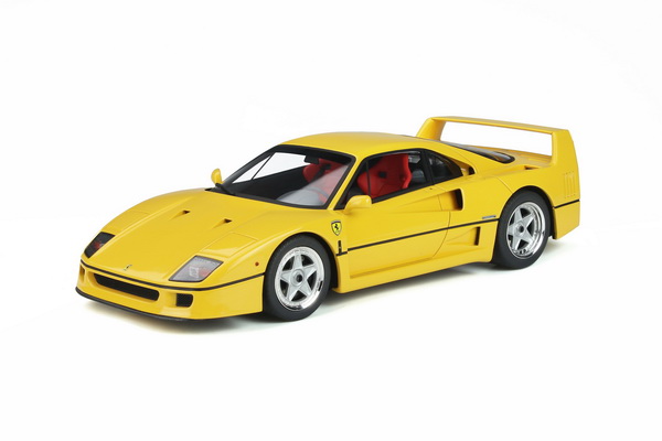 Модель 1:18 Ferrari F40 - yellow (L.E.999pcs)