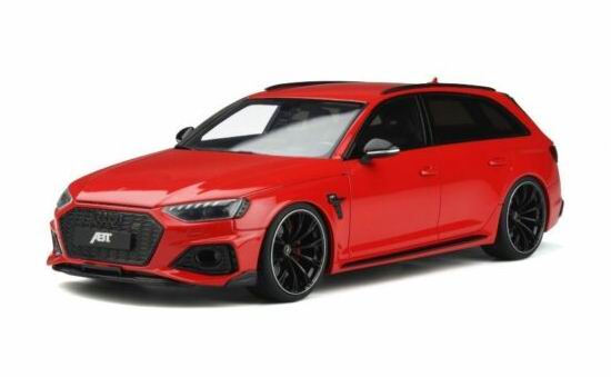 Audi RS4-S Avant ABT 2021 Red GT850 Модель 1:18