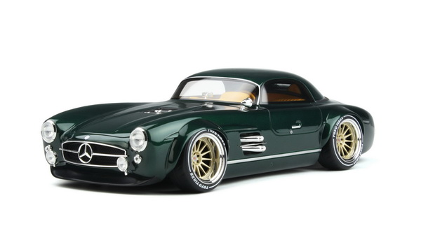 Модель 1:18 Mercedes S-Klub Speedster By slang500 and JONSIBAL - 2021 - Alpina Green