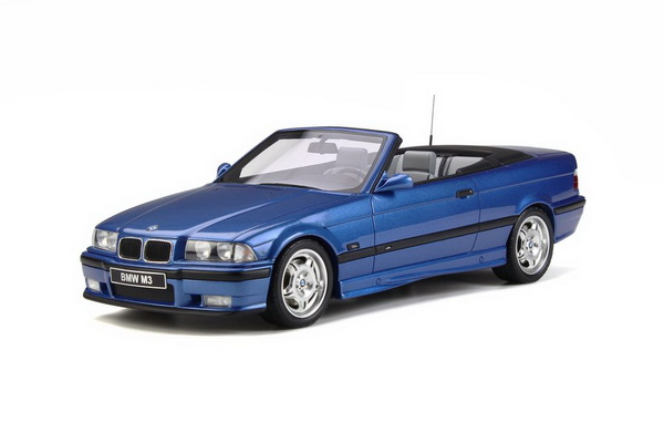 Модель 1:18 BMW M3 (E36) Cabrio - blue met