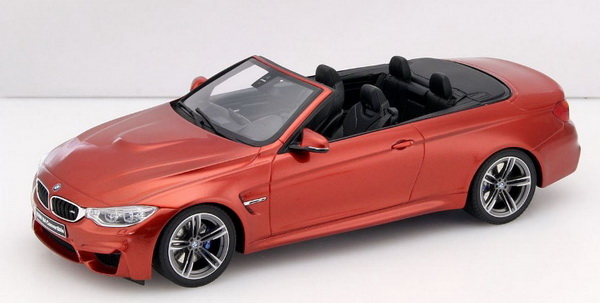 Модель 1:18 BMW M4 (F83) Cabrio - orange